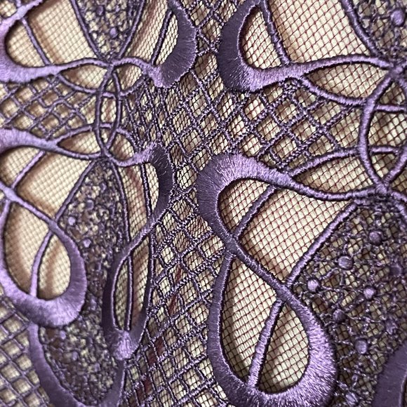 Marios Schwab Guipure Lace Pencil Skirt - Picture 4 of 9